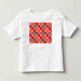レトロ・チェック トドラーTシャツ