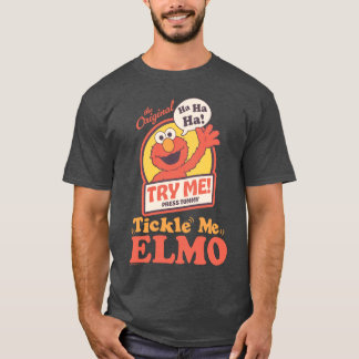 レトロ・ティックル・ミー・エルモ・ウェイビング・グラフィック Tシャツ