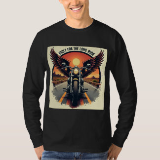 レトロ デザート ハイウェイ バイク ブラザーフッド バイカー Tシャツ