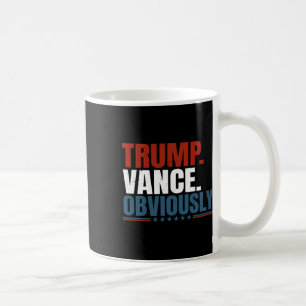 レトロ トランプ ヴァンス 明らかに ドナルド トランプ 選挙 コーヒーマグカップ