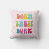 レトロ「ドルムスイートドルム」チータプリント クッション (正面)