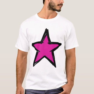 レトロ ネオ エクスプレッショニスト 星 グラフィック デザイン Tシャツ