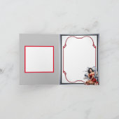 レトロ・ノーティーなクリスマス・ピンアップよ サンキューカード (内部)