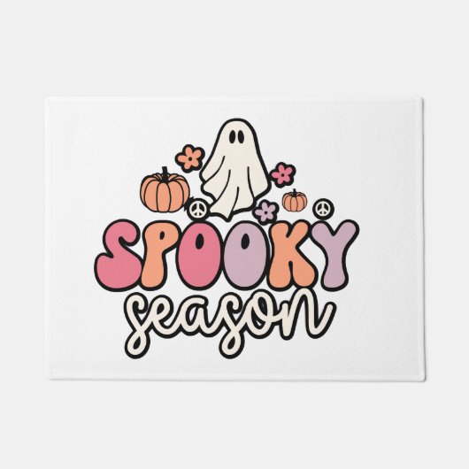 レトロ ハロウィン ドアマット (正面)