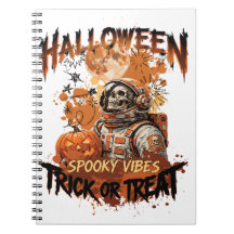 レトロ ハロウィン 宇宙飛行士 ノート