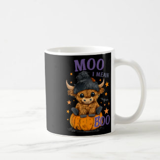 レトロ・ハロウィーン・カウ・モー・アイ・ミーン・ブー・面白い・秋1 コーヒーマグカップ