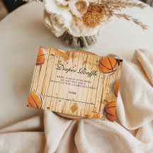 レトロ バスケットボール ベイビー シャワー ディッパー ラッフル