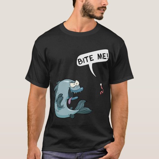 レトロ バス釣り Tシャツ (正面)