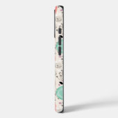 レトロ、バラ Case-Mate iPhoneケース (裏面 / 左)