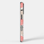 レトロ、バラ Case-Mate iPhoneケース (裏面 / 右)