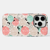 レトロ、バラ Case-Mate iPhoneケース (裏面 (横))