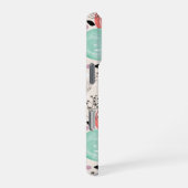 レトロ、バラ iPhoneケース (右側面)