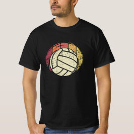 レトロ バレーボール選手 バレーボール Tシャツ