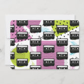 レトロ バースデー 80年代 90年代 懐かしの招待状 招待状 (裏面)