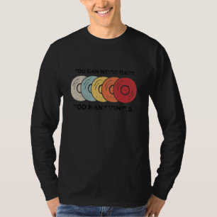 レトロ ビニールLPレコード ヴィンテージ ビニール 4 Tシャツ