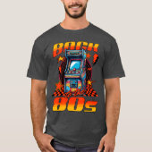 レトロ・ビンテージ80年代アーケードゲームTシャツ Tシャツ (正面)