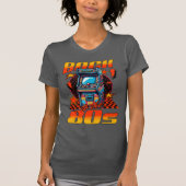 レトロ・ビンテージ80年代アーケードゲームTシャツ Tシャツ (正面)