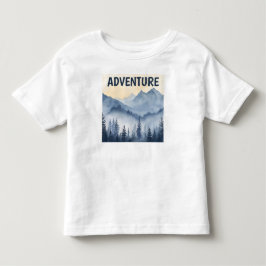 レトロ ビンテージ アウトドア トドラーTシャツ