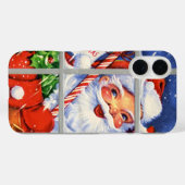 レトロ ビンテージ クリスマス サンタ Case-Mate iPhoneケース (裏面 (横))