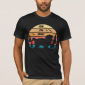 レトロ ビンテージ シー・ズー 犬 Tシャツ (正面)