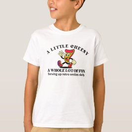 レトロ ビンテージ ピザ カートゥーン  Tシャツ