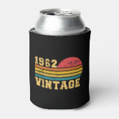 レトロ ビンテージ 日没 1962 バースデー 缶クーラー (缶正面)