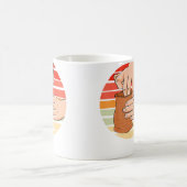 レトロ ビンテージ 陶芸 陶器 販売 コーヒーマグカップ (中央)