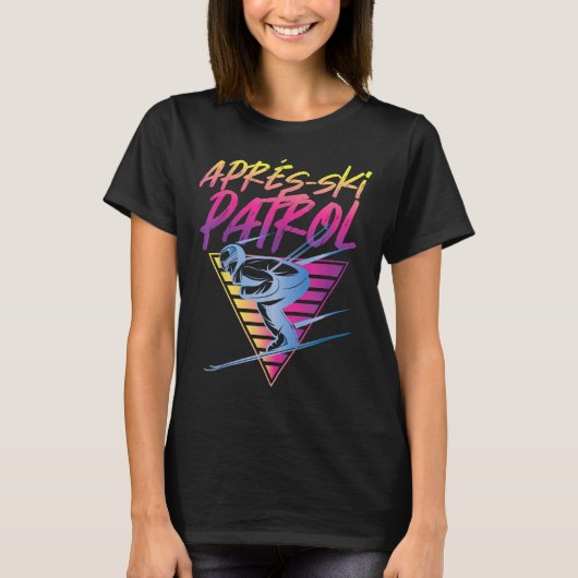 レトロ ビンテージ 80年代 アフタースキー パトロール Tシャツ (正面)