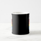 レトロ ビンテージ ADHD集中ロール面白グッズ コーヒーマグカップ (中央)