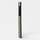 レトロ ピンク ミント 水玉模様 Case-Mate iPhoneケース (裏面/左)