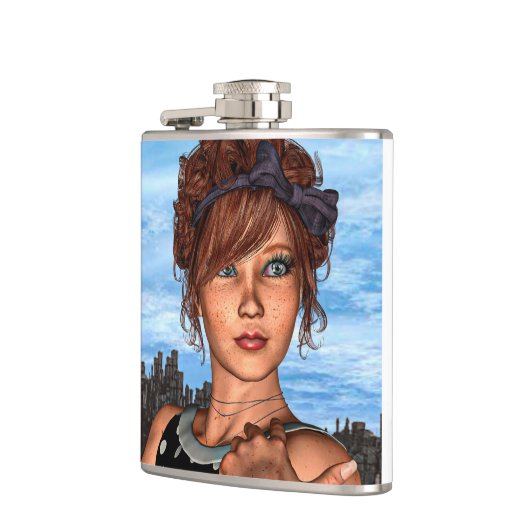 レトロ フラスク (左)