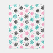 レトロ フリースブランケット (正面)