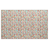 レトロ、フローラ履歴 ファブリック (ヤード)