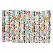 レトロ、フローラ履歴 枕カバー (裏面)