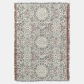 レトロ、フローラ スローブランケット (正面縦)