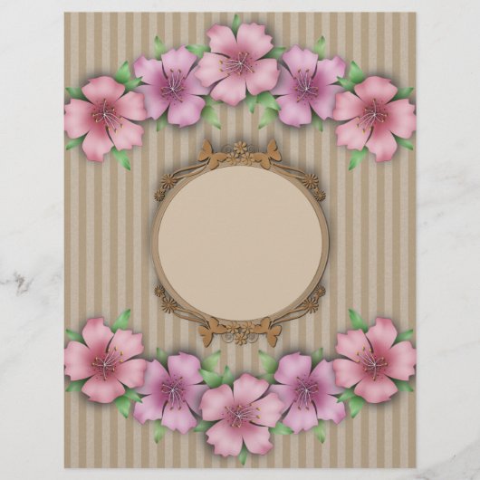 レトロ、フローラ チラシ (正面)