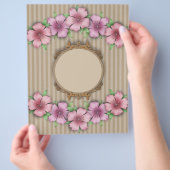 レトロ、フローラ チラシ (手)