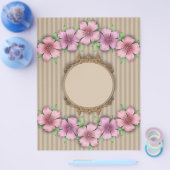 レトロ、フローラ チラシ (シングル)