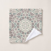 レトロ、フローラ バスタオルセット (ウォッシュタオル)