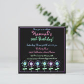 レトロ ブルームズ ご招待 招待状 (スタンド正面)