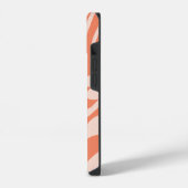 レトロ・ブルーム iPhoneケース (左側面)