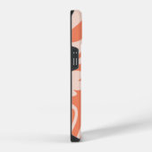 レトロ・ブルーム iPhoneケース (右側面)