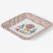 レトロ ペーパープレート (傾斜あり)