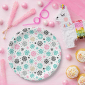 レトロ ペーパープレート (パーティー)