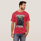 レトロ ホラー 映画 ハロウィン ゾンビ Tシャツ (正面フル)