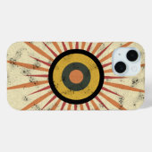 レトロ・ボホ・サンバースト柄 Case-Mate iPhoneケース (裏面 (横))
