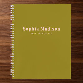 レトロ ボールド シンプル グリーン ブラッシュ ピンク ノートブック