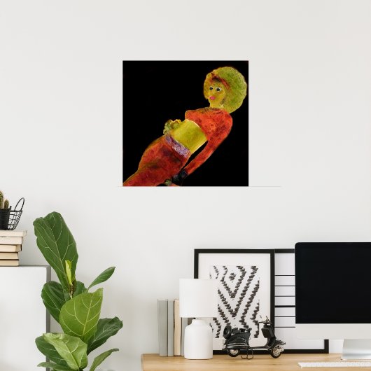 レトロ ポスター (ホームオフィス)