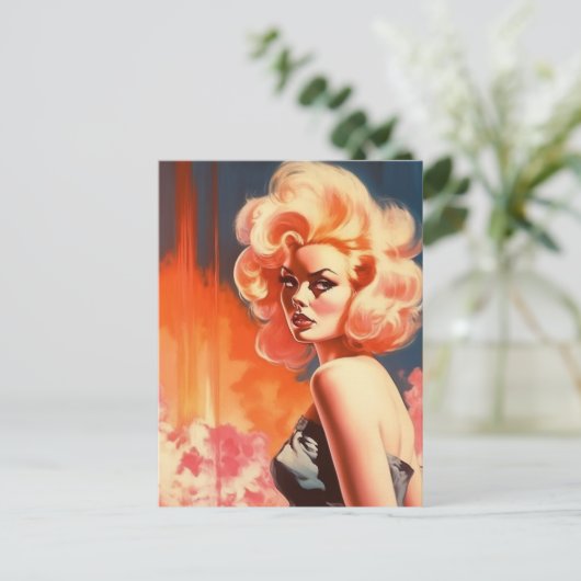 レトロ ポストカード (スタンド正面)