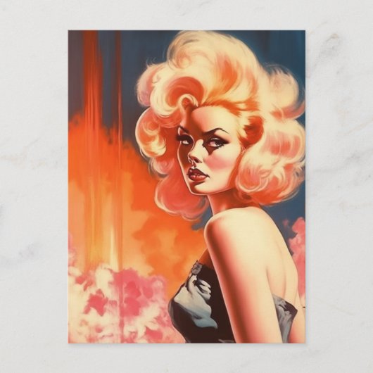 レトロ ポストカード (正面)